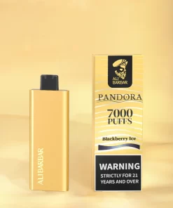 Alternative view of Alibarbar Pandora 7000 Banana Buzz Disposable Vapes